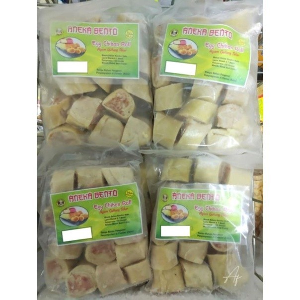 

BAH Aneka Bento Egg Chicken Roll Enak Lembut 15 Biji