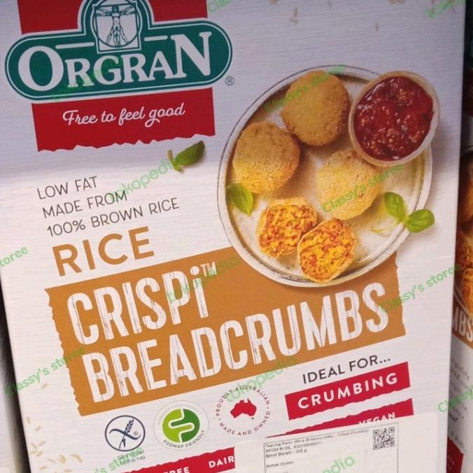 

Rice crispy breadcrumbs/Orgran gluten free 300 gr