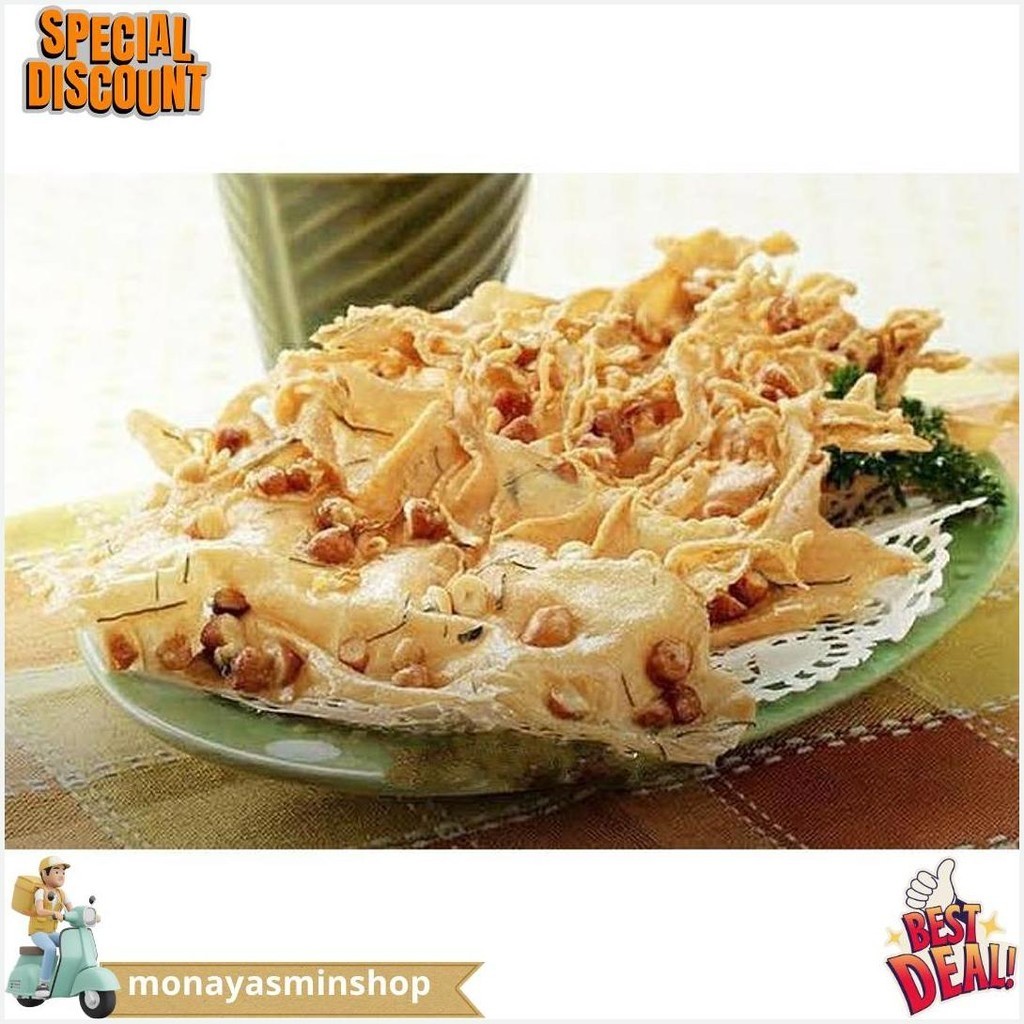 

Rempeyek Kacang Tanah Renyah Rempeyek Rebon 1Kg Super Cemilan Snack Makanan Ringan Terlaris Cod Ter Gratis Ongkir