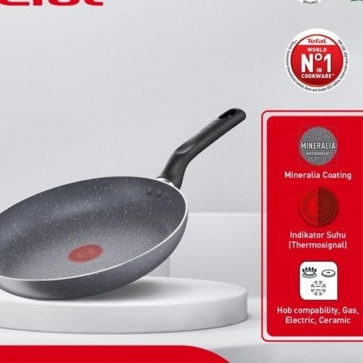 Wajan Fry Pan Marbel Tefal Natura 24 Cm