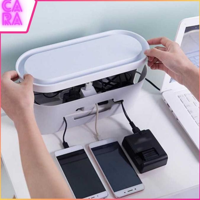 

Cable Management Box Organizer Kabel Kotak