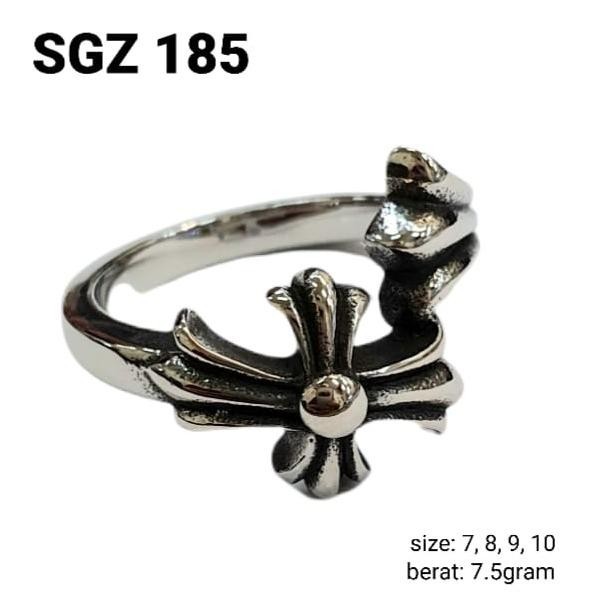 New Stock Chrome Hearts Ring (Titanium)