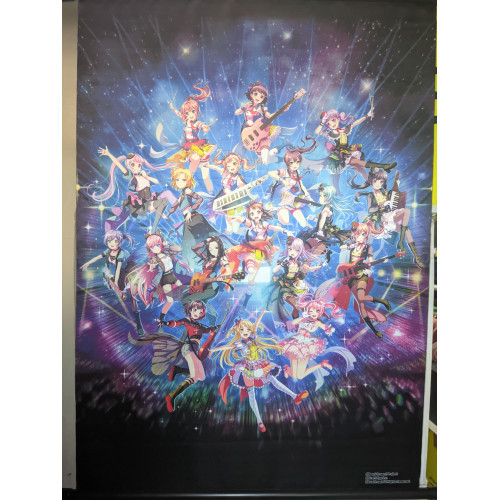 ORI Big Tapestry BanG Dream Toyama Kasumi Mitake Ran Minato Yukina Kurata Mashiro Maruyama Aya Tsuru