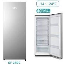 Gea freezer berdiri es batu 6 rak GF-24DC 24 DC GF24DC