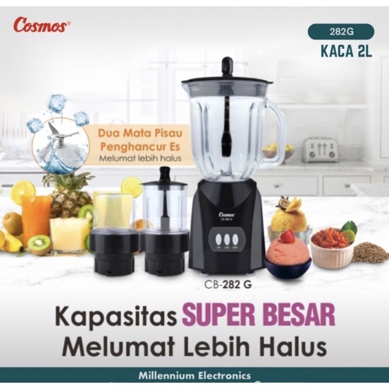 Blender Cosmos 3 IN 1 KACA CB-282 G 282G CB282 CB282G