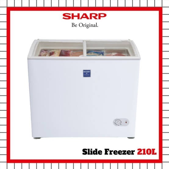 Chest Freezer Sharp 210 Liter FRW-210 210l 210 l frw210