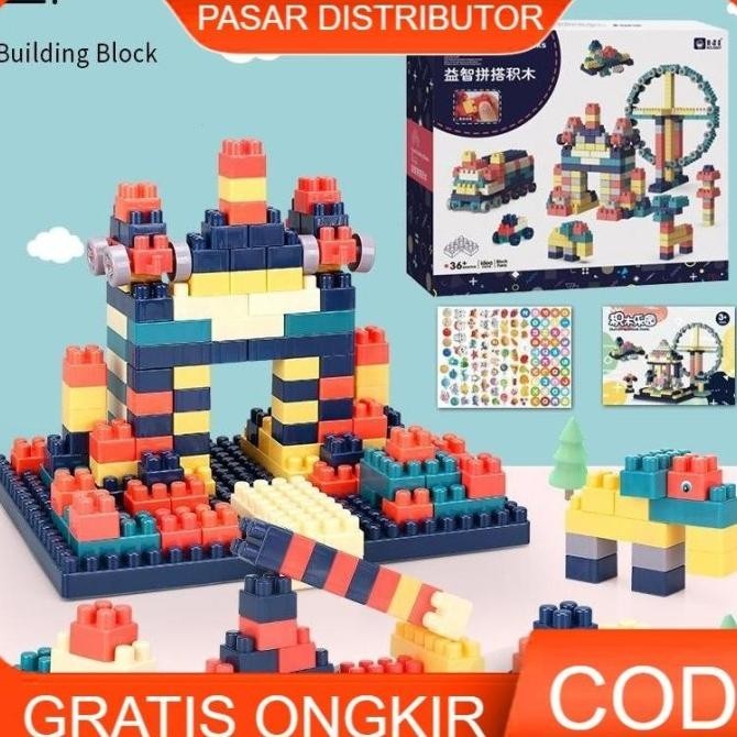 Price Mainan Anak Block Paradise Balok Susun Mainan Balok Susun Anak Brick Balok Susun Mainan Edukas
