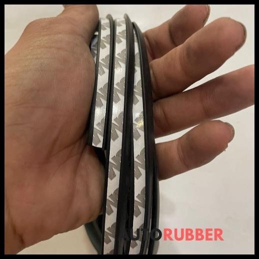 GRATIS ONGKIR KARET LIST SPAKBOR HITAM DILENGKAPI LEM 