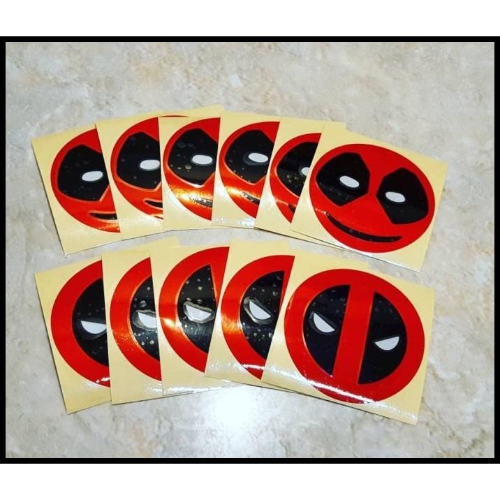 

BEST DEAL STIKER WAJAH DEADPOOL LUCU IMUT2