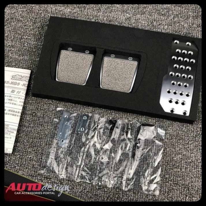 DISKON MUGEN PEDAL SET MOBIL HONDA MANUAL DAN AUTOMATIC ALUMUNIUM