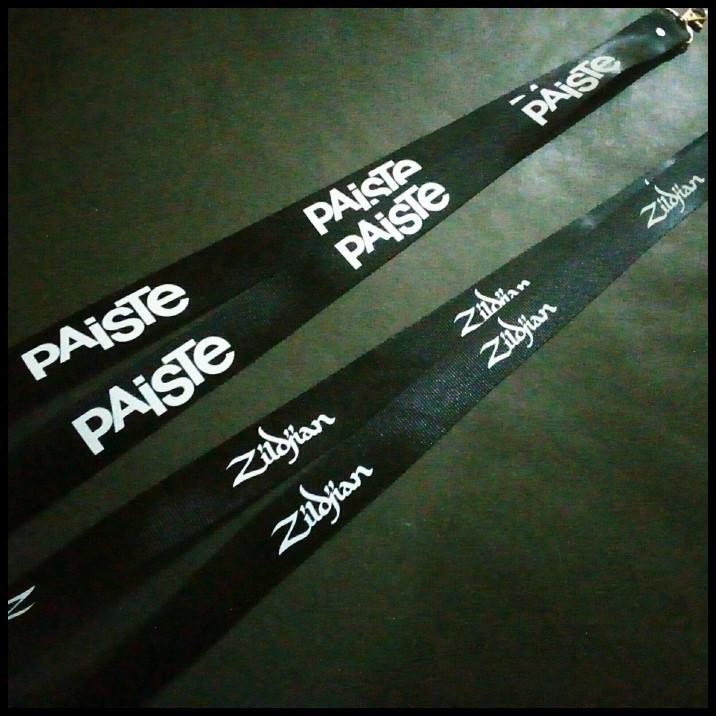 

HOT DEAL LANYARD TALI ID ZILDJIAN PAISTE CYMBAL NAME TAG !!