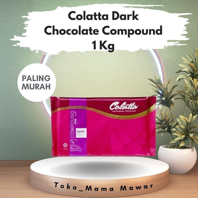 

Terlaris Paling Murah Colatta Dark Chocolate Compound 1 Kg Ready Stok