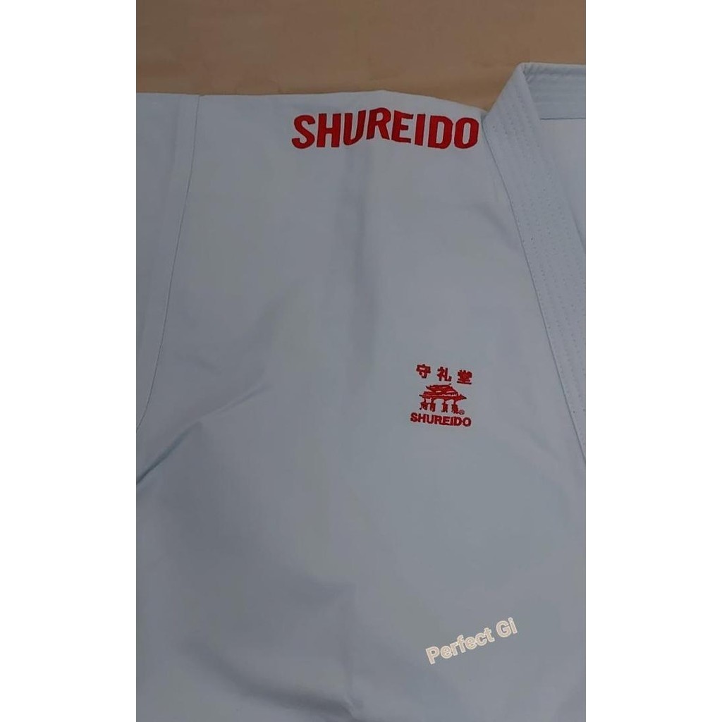 Baju Kata Karate Shureido New Wave 3 - WKF Approved - 1.5 / 140 cm, Putih BS01