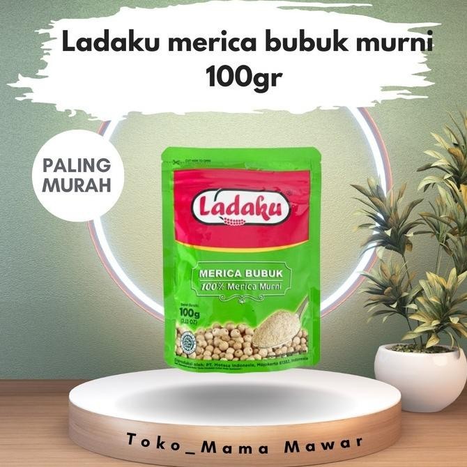 

Terlaris Paling Murah Ladaku Merica Bubuk Murni 100Gr Lada Bubuk Mrica Ready Stok