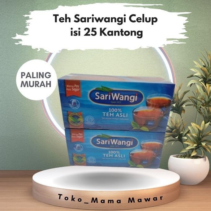 

Terlaris Paling Murah Teh Sariwangi Celup Isi 25 Kantong Ready Stok