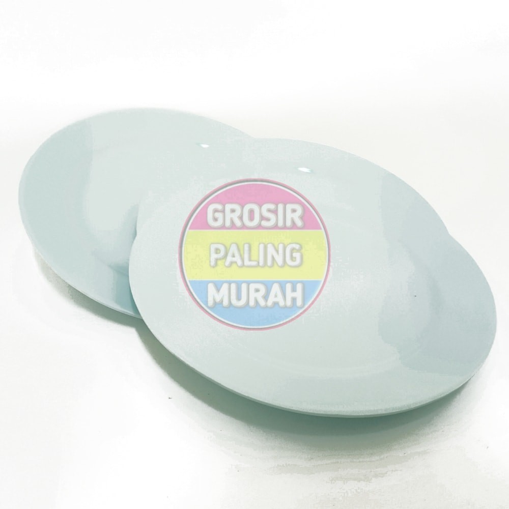 Murah Piring Melamin 10 inc - Piring Melamin Polos - Piring Makan Melamin - Piring Ceper - [G310] Ke