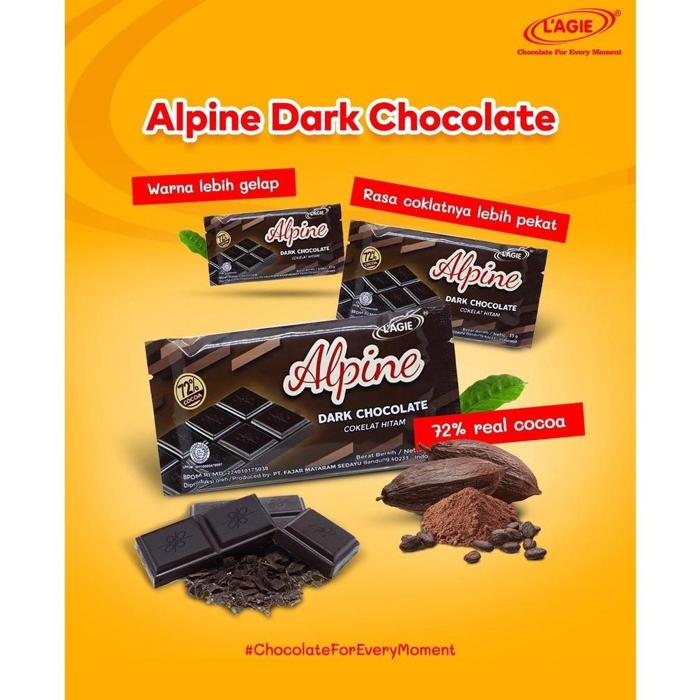 

dvc-78 Lagie Alpine Dark Chocolate (Box) 12 pcs Sale