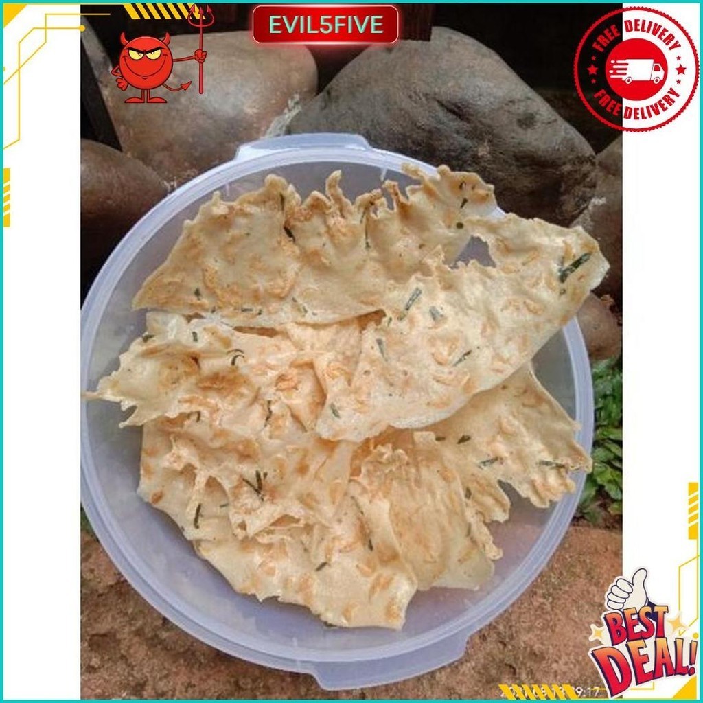 

Peyek Rebon Daun Jeruk Termurah Banget