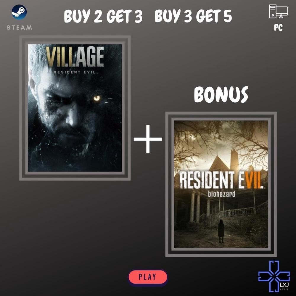 Promo Resident Evil Village Gold Edition + Resident Evil 7 Pc Original - Dl/Download Terlaris