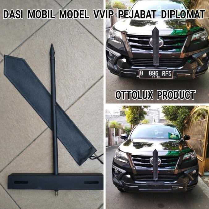 Tongkat Komando. Tiang Bendera. Dasi Mobil. Model Pejabat.