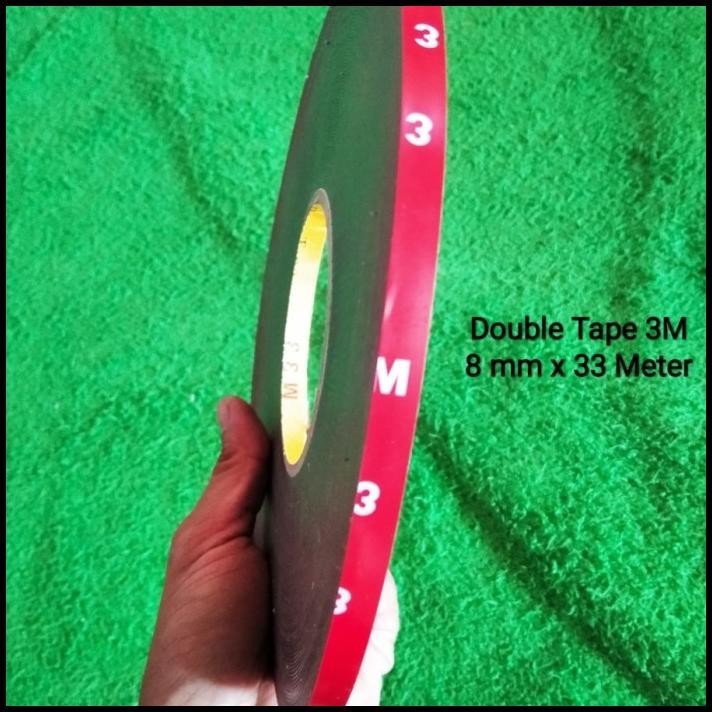 

HOT DEAL DOUBLE TAPE 3M 8 MM X 33 METER ISOLASI BOLAK BALIK !!!!!!