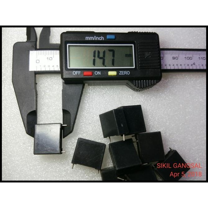 TERBARU KAPASITOR CAPASITOR MKP 684 - 450 VDC MKP 684-450VDC 684NF - 450VDC 