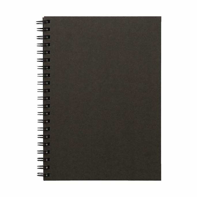 

MUJI -Double Ring Notebook 80sheets || Buku Catatan Polos