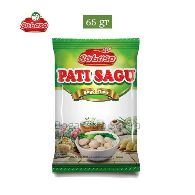 

1 Dus Tepung Pati Sagu / Sagu Aren Sobaso 500 gr