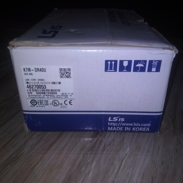 Plc Ls Master K120S Type K7M-Dr40U (40Io) New Original Ori