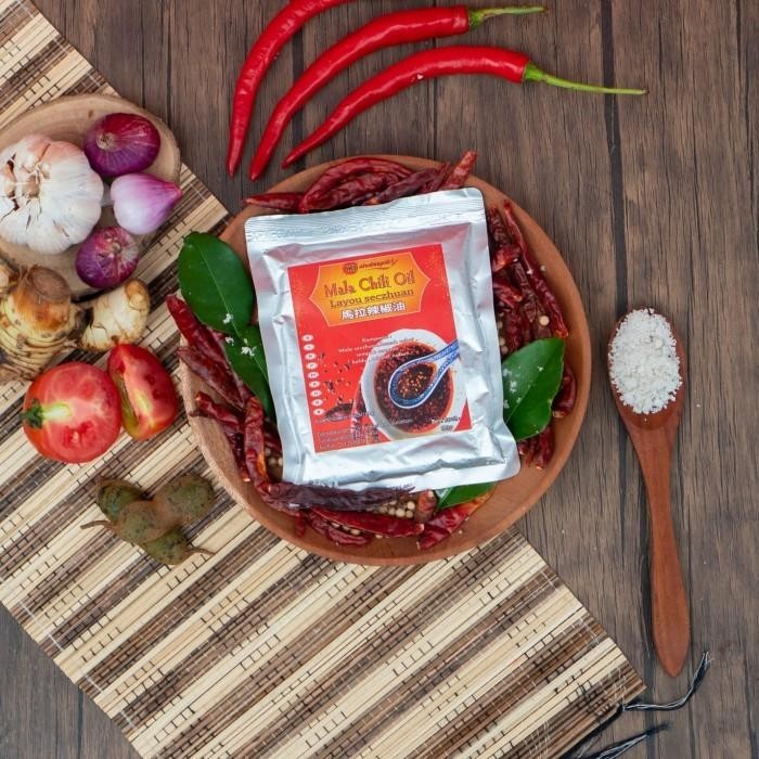 

Mala chili oil halal 100gr | mala sechuan Kualitas Terbaik
