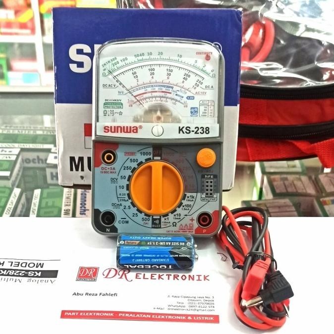 Multitester Multimeter Sunwa Ks 238 Ks-238 Kembaran Winner Ks-238