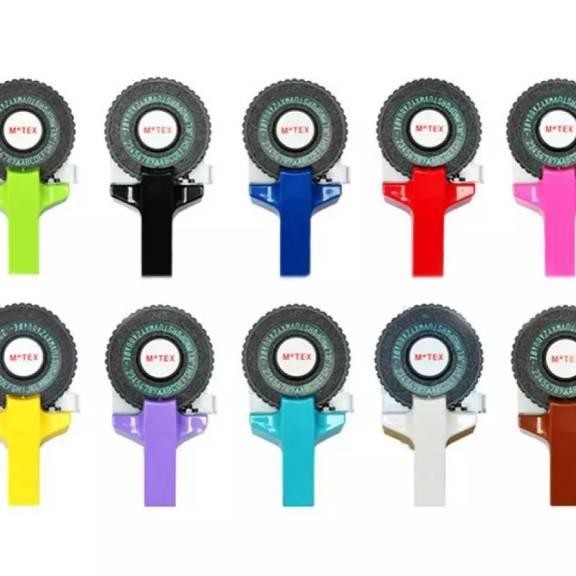 

Label Maker Embossing Merk Motex E101 With 1 Wheel+Free 1 Tape & Gift