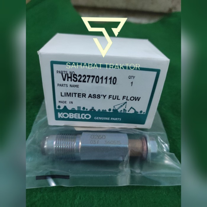 Limiter / valve assy Kobelco SK200-8 SK 200-8 VHS227701110