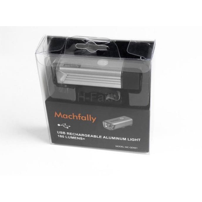 Machfally Lampu Senter Depan Sepeda Usb Super Terang Mtb Aksesoris  Ready