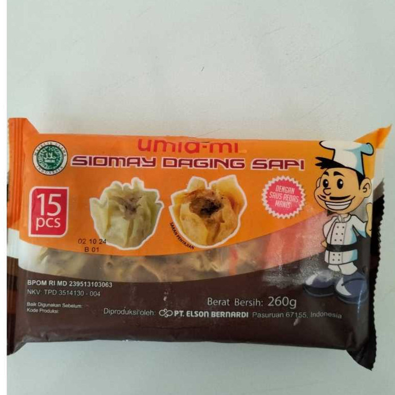 

UMIA-MI SIOMAY DAGING SAPI