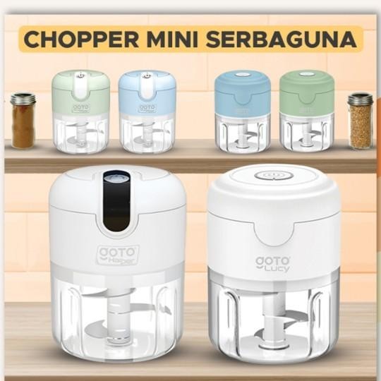 Goto Lucy Harper Ni Chopper Blender Ggiling Bumbu DapurPortable
