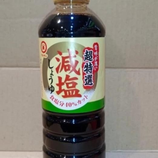 

Marukin Soy Sauce Low Sodium 500Ml Kecap Jepang Less