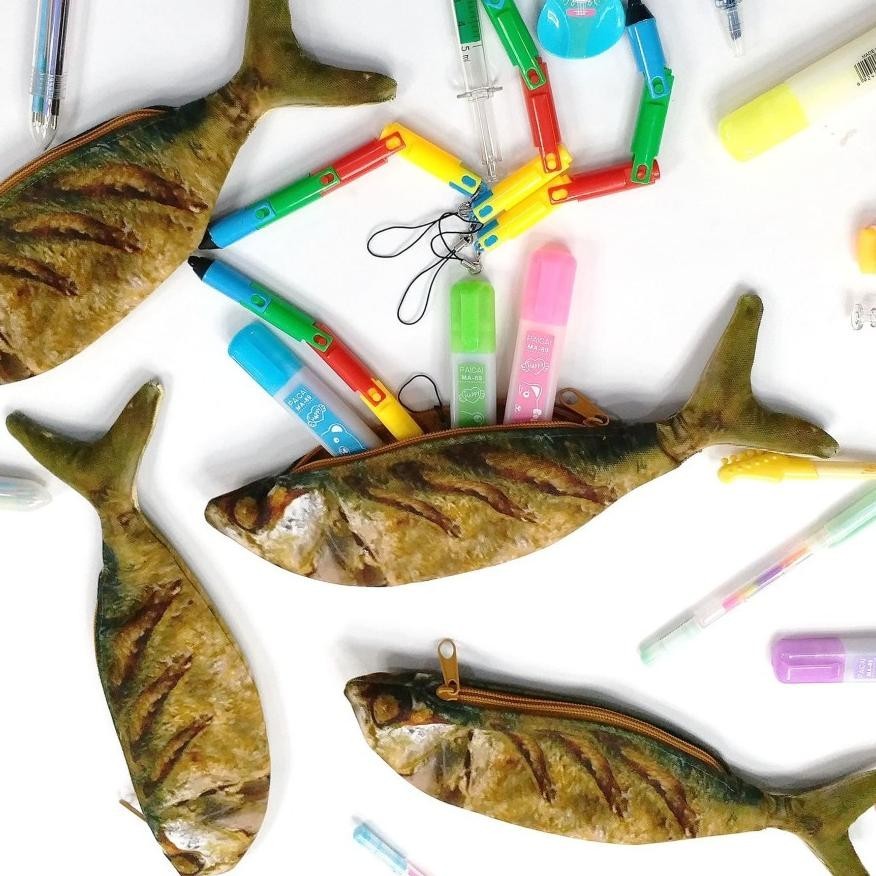 

Li34 Tempat Pensil 29X8Cm - Ikan Kembung Goreng, Drill/Crafting/Linen Kado Unik Cowo Cewe Ulang Tahun Promo Gila