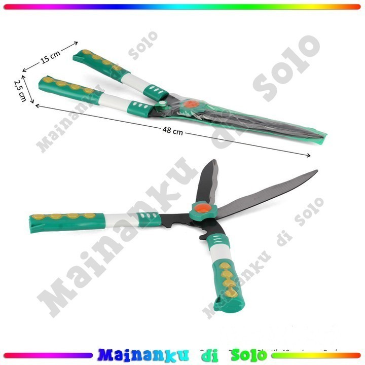 [Mainanku] Gunting Rumput Plastik Peralatan Berkebun