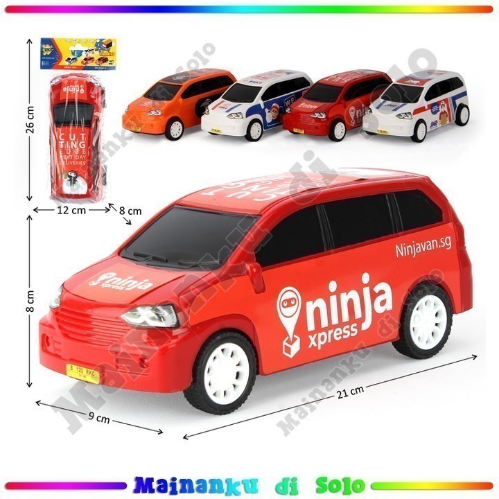 [Mainanku] Mainan Mobil Avanza Friction Trans Expedisi Vehicle