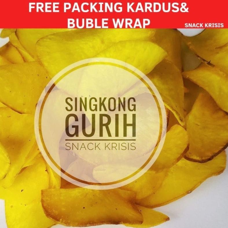 

gh-56 TERMURAH 1 Kg KRIPIK SINGKONG SAMBAL BALADO PEDAS Snack KRISIS Terlaris
