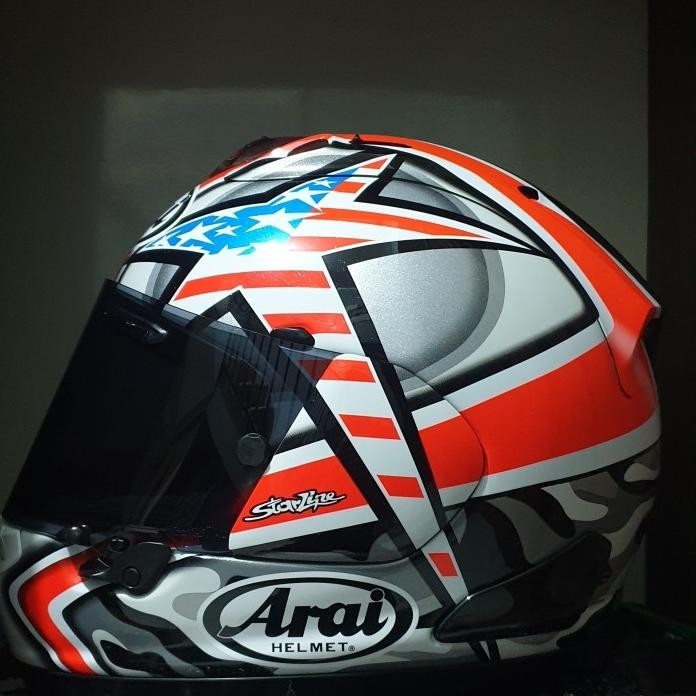 ARAI RX7X NICKY HAYDEN LAGUNA SECA