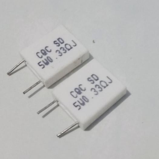 [NOBLE] RESISTOR NOBLE 5 WATT TIPE BERDIRI PERSEGI