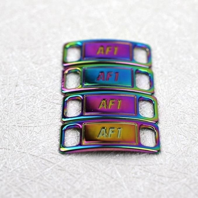 Aksesoris Sepatu Putih Pria Wanita Nike Air Force 1 Asesoris Tali Plat