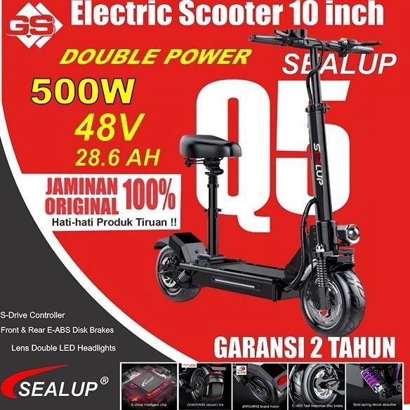 Sealup Q5 Skuter Listrik / Electric Scooter / Skuter Elektrik