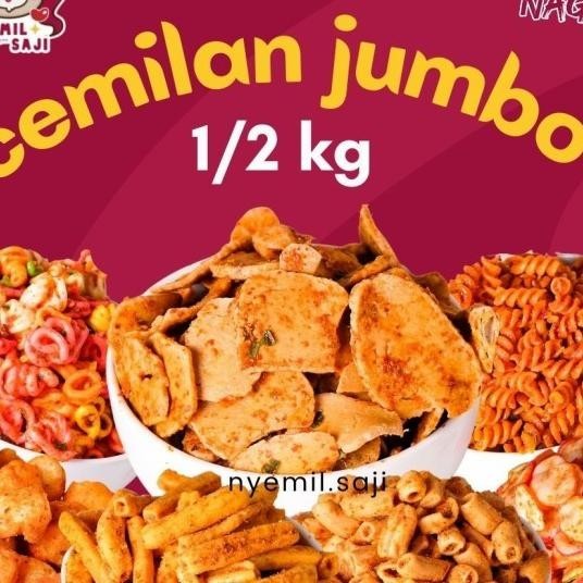 

[Jumbo 1/2 Kg] Keripik Celan Pedas Basreng