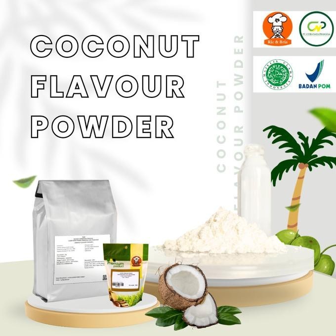 

Coconut Flavour Powder / Perisa Bubuk Kelapa / Perasa Flavor Kelapa