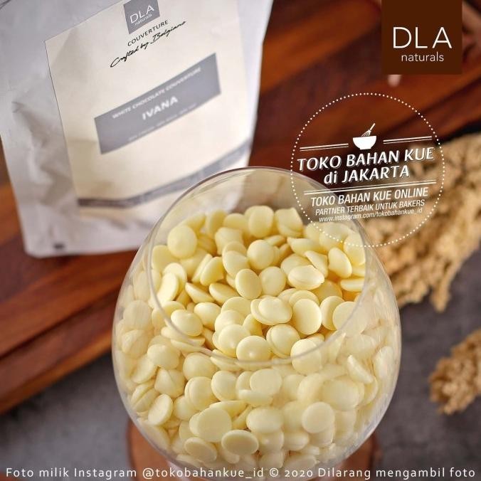 

Dla Naturals - Ivana 30% 500Gr White Chocolate Couverture Coklat Putih