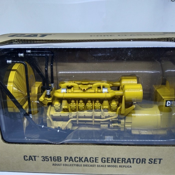 Fhare Diecast Miniatur Alat Berat Generator Set Ori