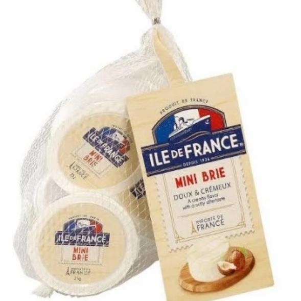 

Mini brie cheese 25 gr x 5/keju brie/ILe de france